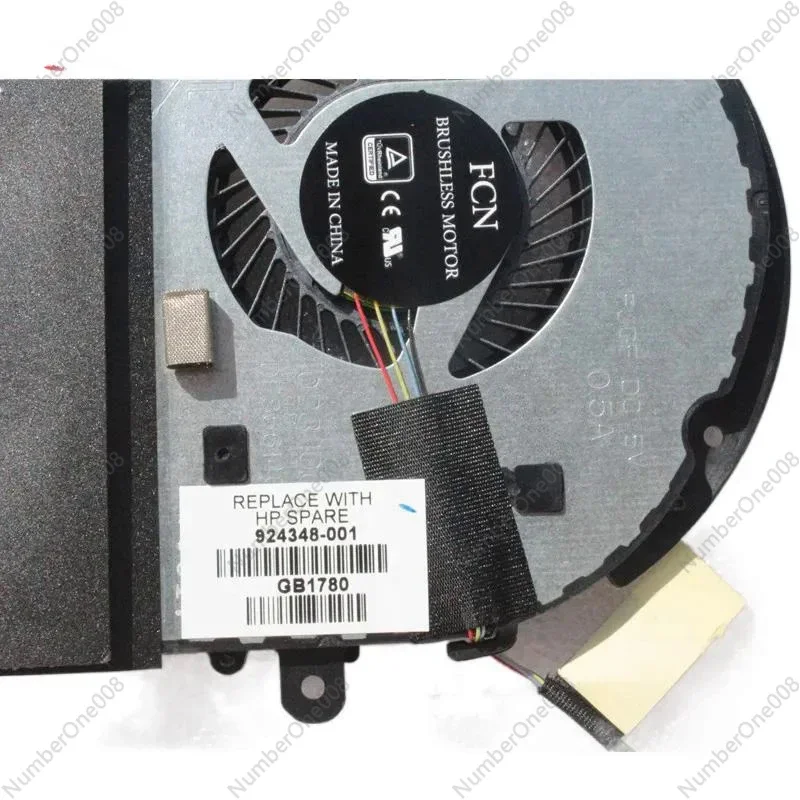 New Original Laptop CPU Cooling Fan For HP Envy x360 15m-BQ Heatsink UMA FJGF DC 5V 0.5A SPARE  924348-001