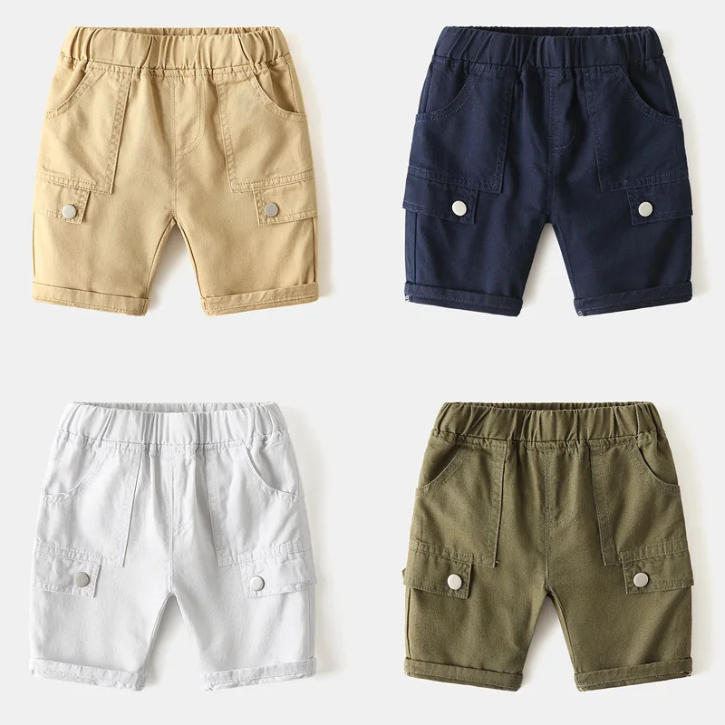 

Boys' Summer Short Pants Summer New Baby Fifth Pants Children's Middle Pants Casual Pants Trendy One Piece Dropshipping