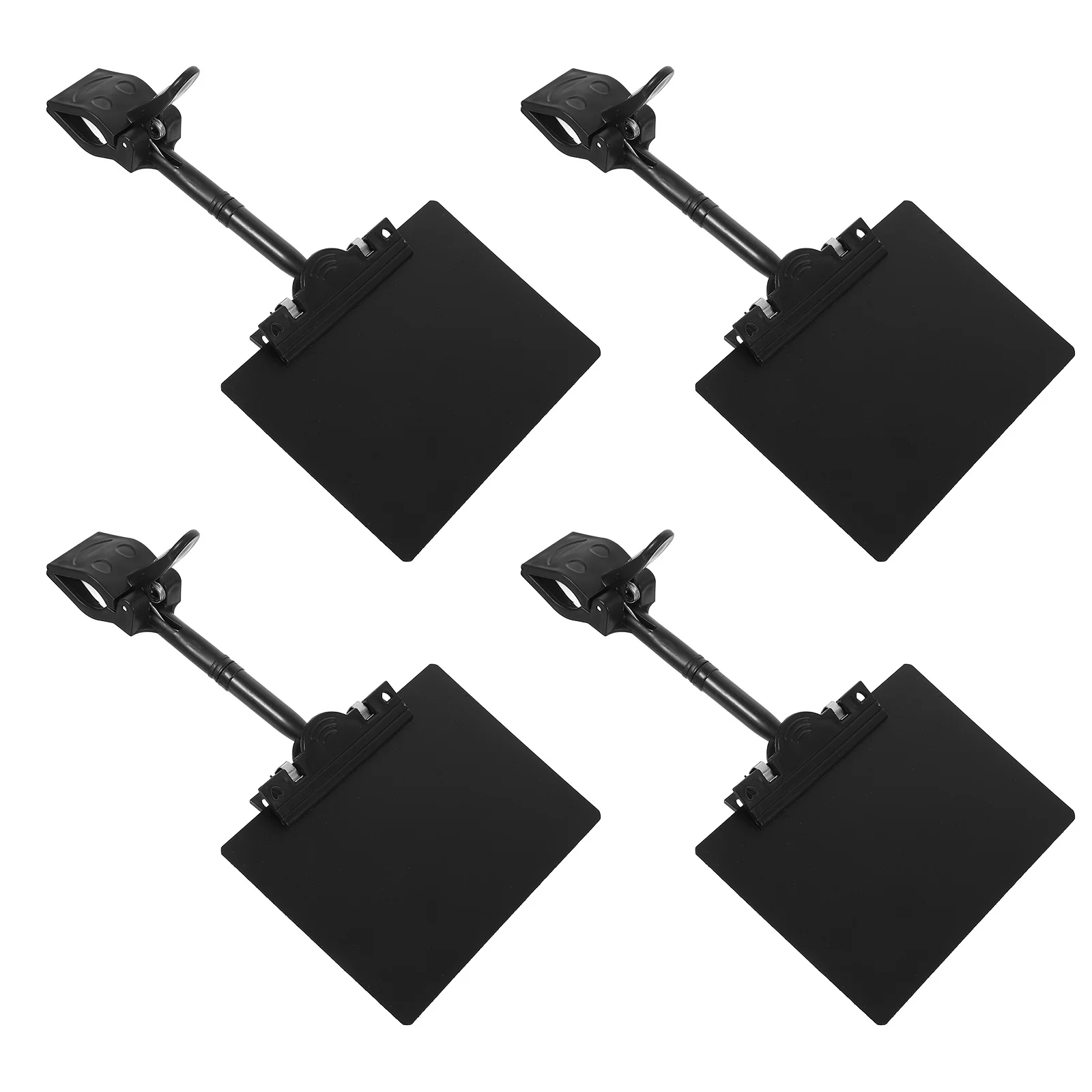 

4pcs Rotating Clip Blackboard Sign Holder Mini Chalkboard For Price Tags Retail Display Plastic Label Holder Small Sign Clips