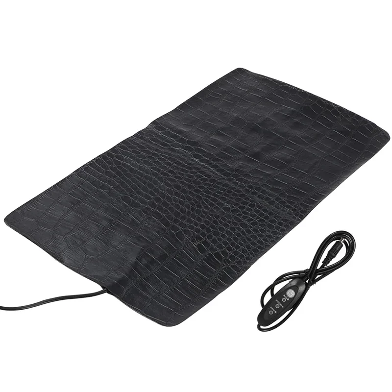 USB Heating Pad PU Reptile Pet Heating Pillow Scratch-proof Waterproof Pad Three-speed Temperature-regulating Insulation Pad