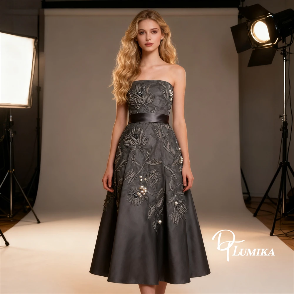 

DTLumika Simple Cut Out Satin Dresses for Women, Real Images Maxi Dresses for Dinner, Party Cocktail, Wedding Party Gowns