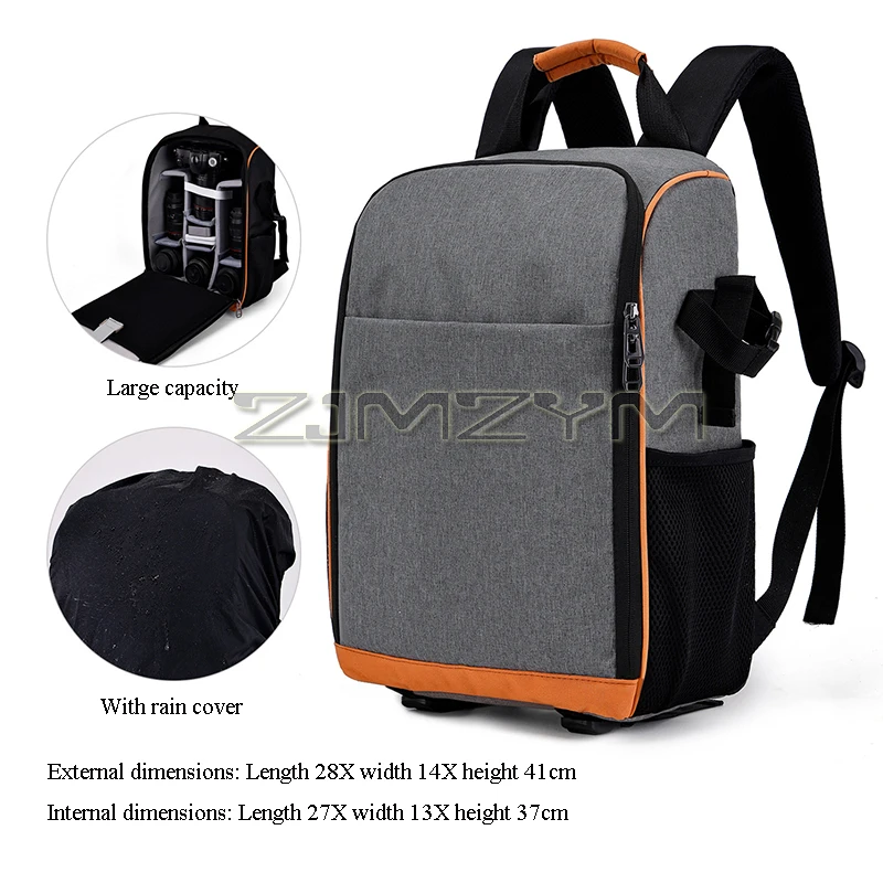 Outdoor Camera Backpack Multi-functional Waterproof DSLR Backpack Video Digital Shoulder Camera Bag For Nikon Canon