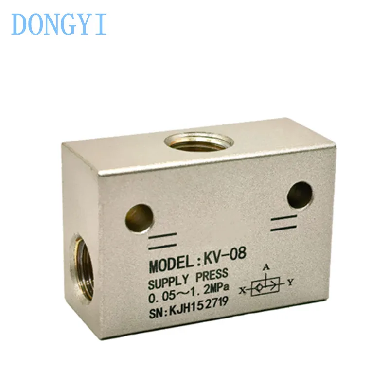 KV Pneumatic Shuttle Valve KV-06 KV-08 KV-10 KV-15 KV-20 KV-25