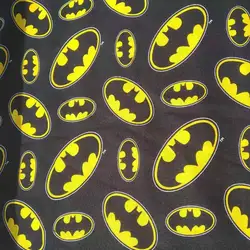 140cm Width Cartoon Batman Logo Design 100 Cotton Fabric Sewing Material for DIY Patchwork Textile Tissu Home Clothing