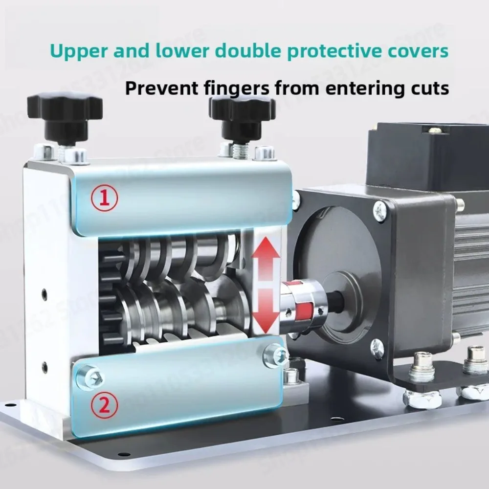 6 Hole 40W Electric Wire Stripping Machine Motorized Cable Stripper  Copper Wire Peeler for Scrap Recycling
