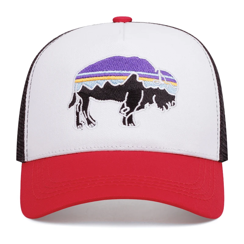 قبعة بيسبول لطيفة للنساء والرجال في الهواء الطلق، قبعة صيفية للتظليل والتهوية، قبعة شبكية لسائقي الشاحنات #6