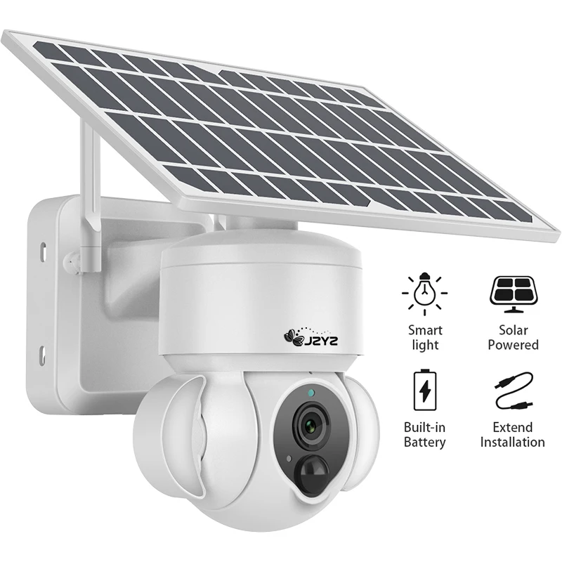 YYHCDropship Outdoor Solar Camera 4G SIM Card Wifi With Floodlight Wireless Security