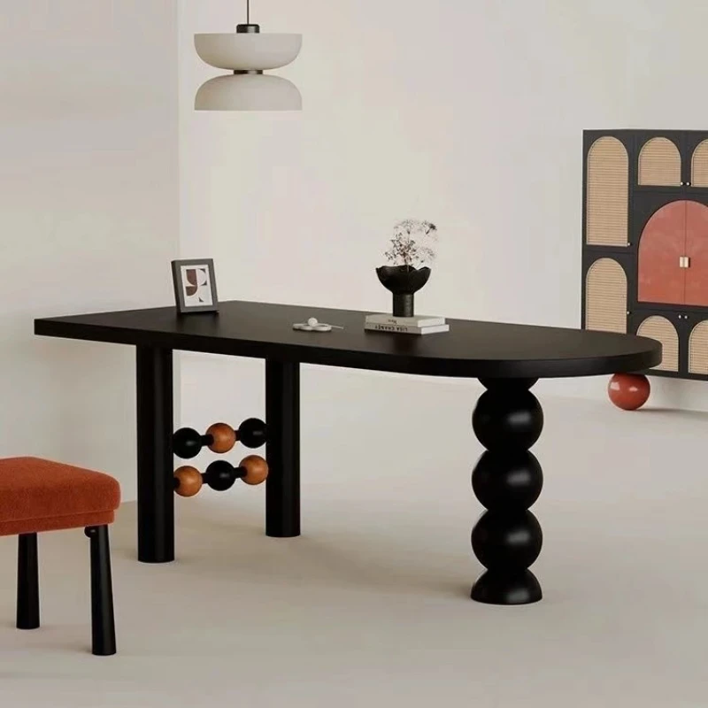 Craft Serving Dining Table Luxury Nordic Outdoor Italian Japanese Dining Table Restaurant Wood Princess Muebles Trendy Furniture
