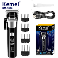 USB Electric Cordless Hair Cutting Machine Professional portable Hair Barber Trimmer For Men New Clipper Digital Display