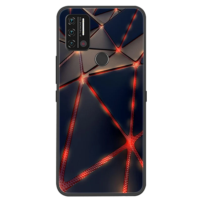 Case For Umidigi A7 A9 Pro Cases Soft Silicone Print Protector Black Covers for Umidigi A9 A7 Pro Funda Coque A9Pro A 9 Capa