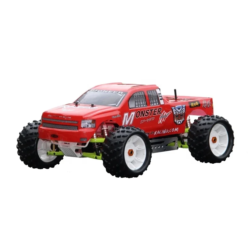 1/5 RC Truck Gas Powered with One-key Reverse function, w 30.5CC Engine, 2.4G Remote Controller