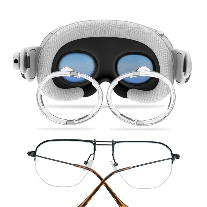 Lens Protective Cover Frame for Vision Pro Controllers Headsets Glasses Protective Eyewears Frame K1KF