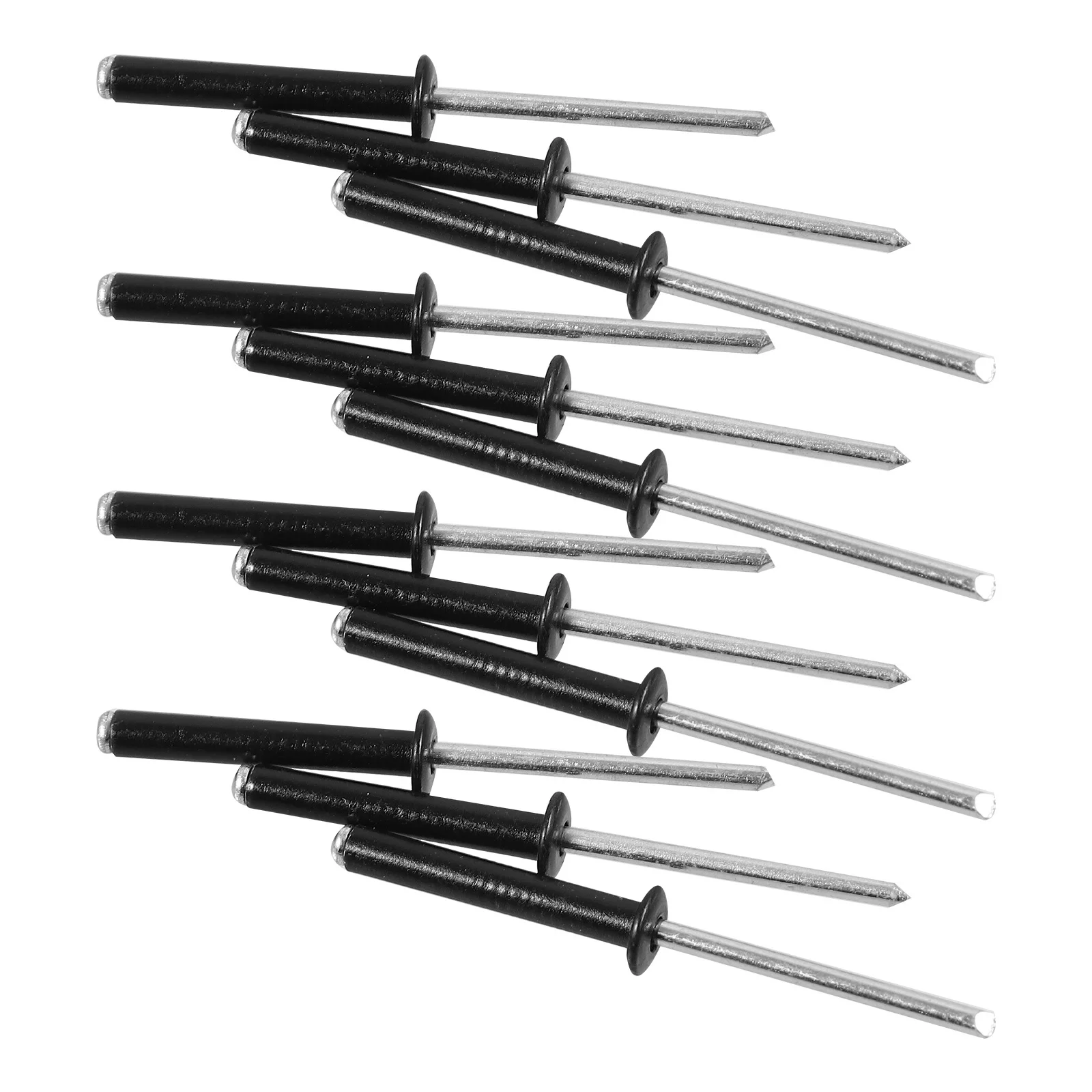 50Pcs Round Head Aluminum Rivet Set Durable Rivets for Metal Repair Sheet Metal Door Gutter Pop Blind Rivets Blind Rivet