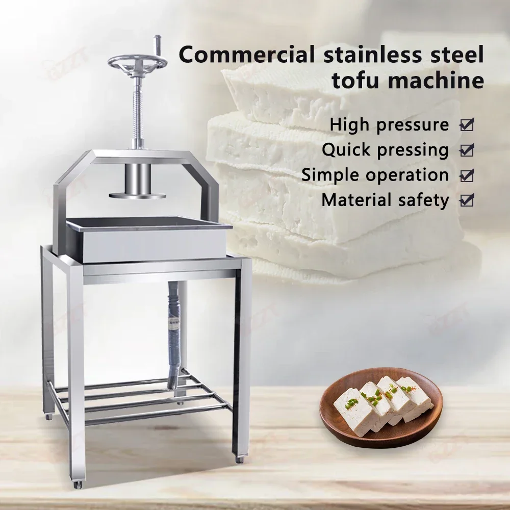 

Automatic Cheese Press Tofu Machine Maker China Manufacturer Stainless Steel Tofu Pudding Soymilk Production Line Tofu Machine