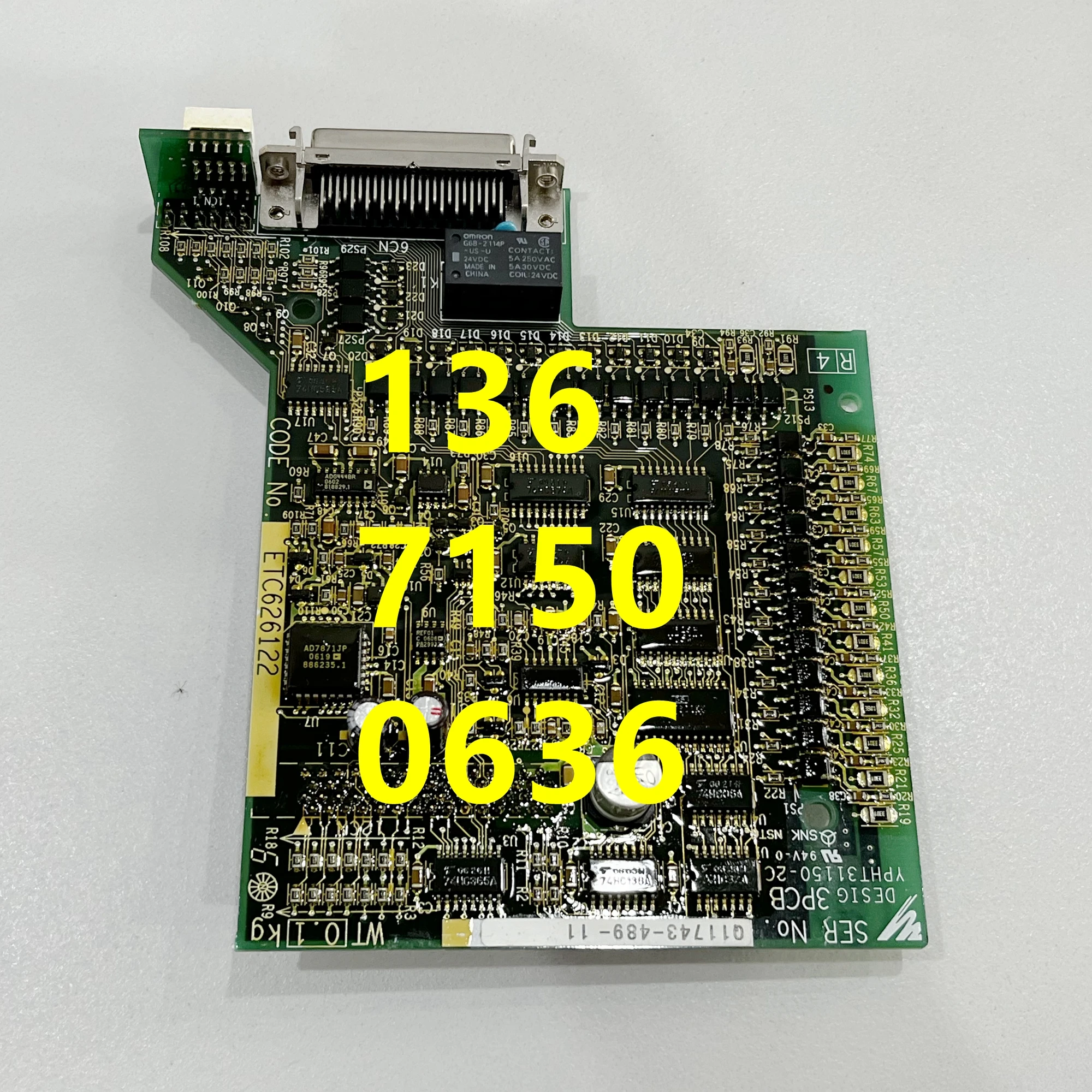 

USED VS-626M5 Card Q11743-489-11 In the warehouse ready for delivery