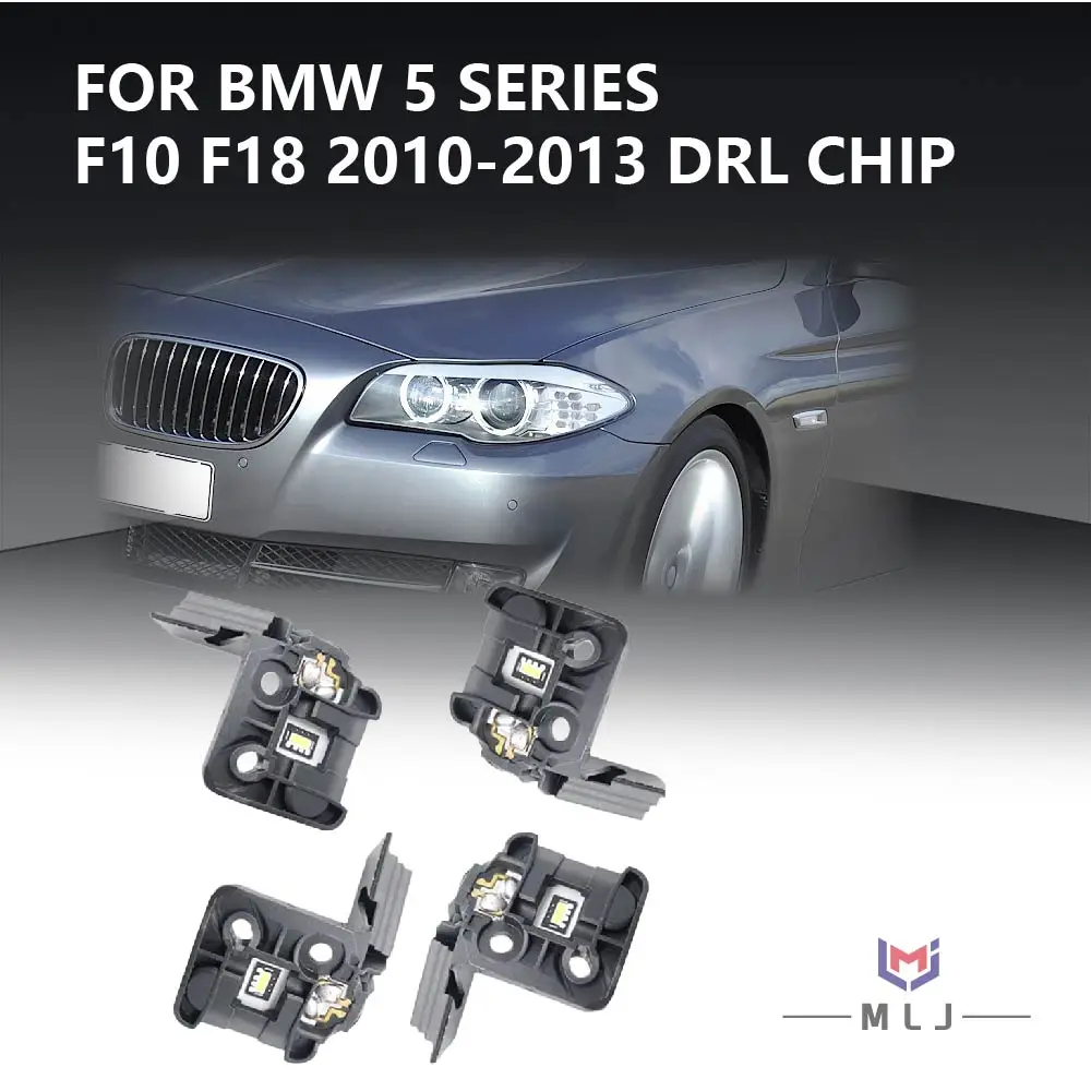 

For BMW 5 Series F10 F18 2010-2013 White Yellow Light DRL Chip Angel Eye Board Daytime Running Light Source Chip Car Accessories