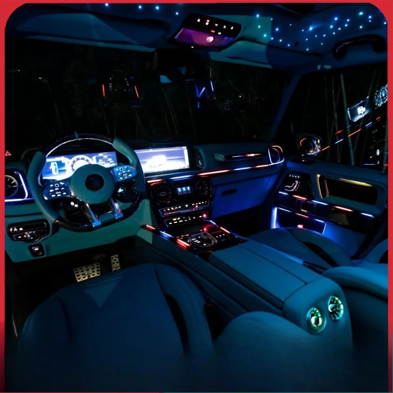 

Suitable for Mercedes-Benz G-Class G350G400G500G550G63 Active Ambient Light W464 Flow Ambient Light