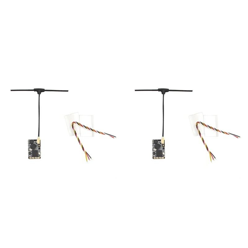 ABKQ-2X ELRS Nano 2.4G جهاز استقبال Expresslrs طويل المدى لأجزاء الطائرات بدون طيار RC FPV