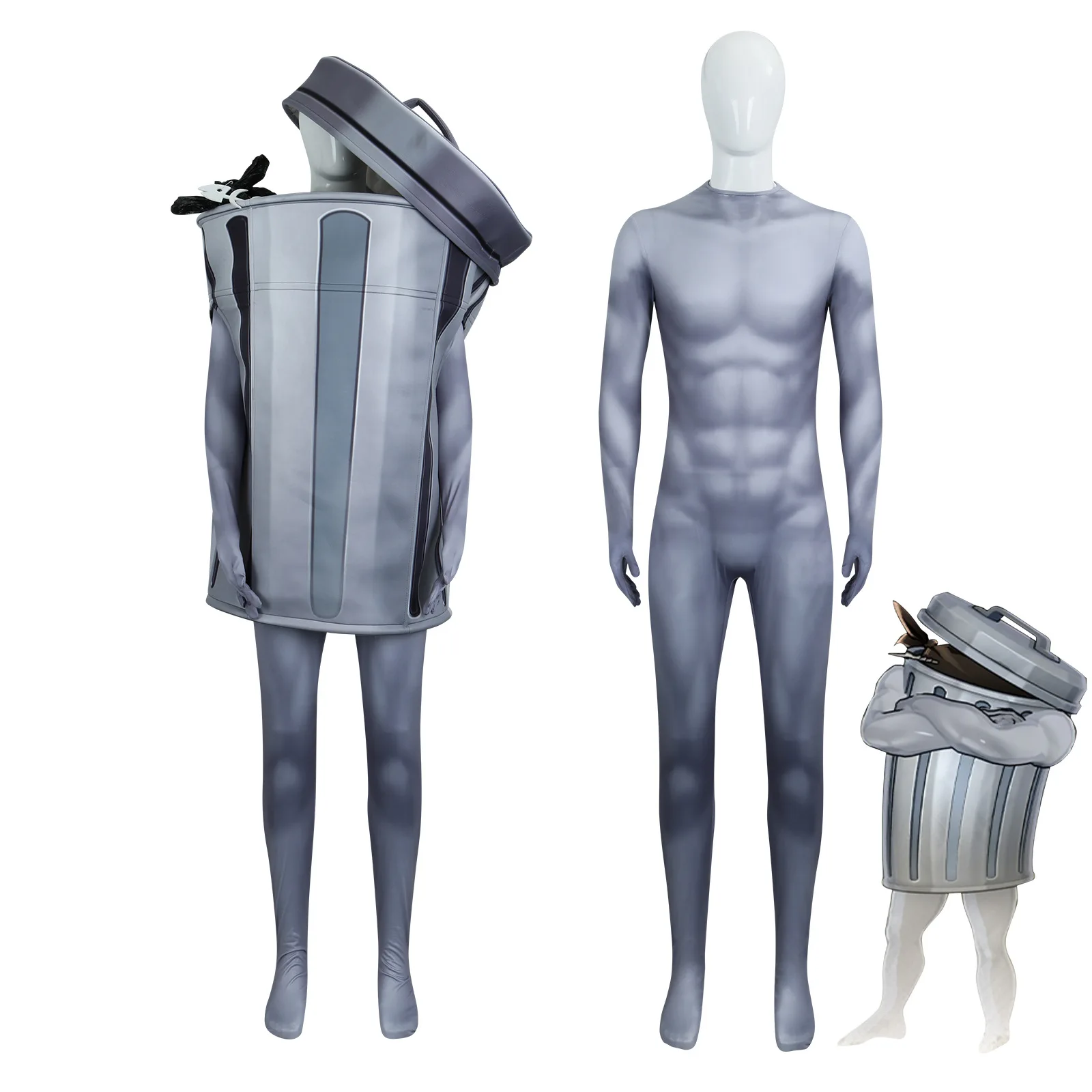 

Collapse Star Dome Railway King Next Bucket Cos Suit Trash Can Doll Suit Game Cosplay Cosplay Costume