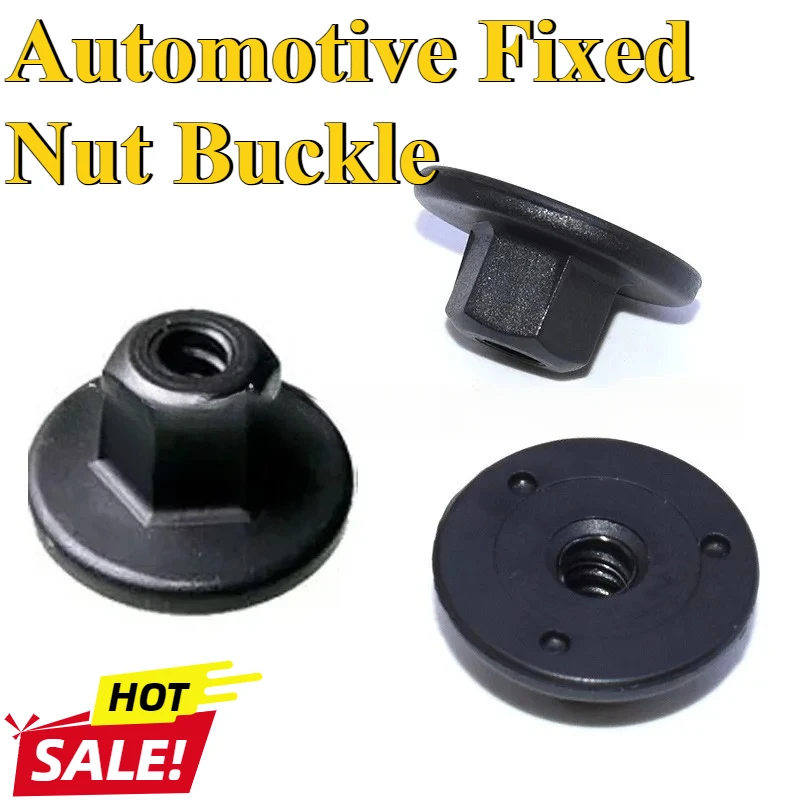 10/20/30pcs Auto Clips For Hex Head Plastic Self-Threading Nut for BMW Retainer Chassis Rear Bumper Splash Shield car interior