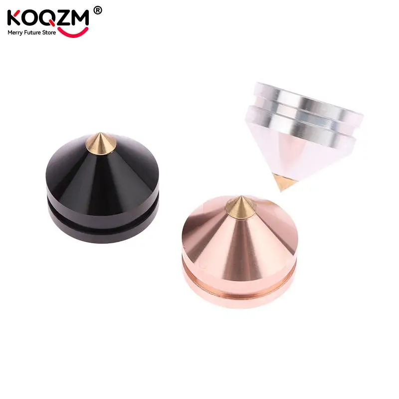 1pc HiFi Speaker Stand Feet Foot Pad Shock-absorbing Pins Aluminium Alloy Metal Foot Pads Sound Box Spikes Cone Floor Foot Nail