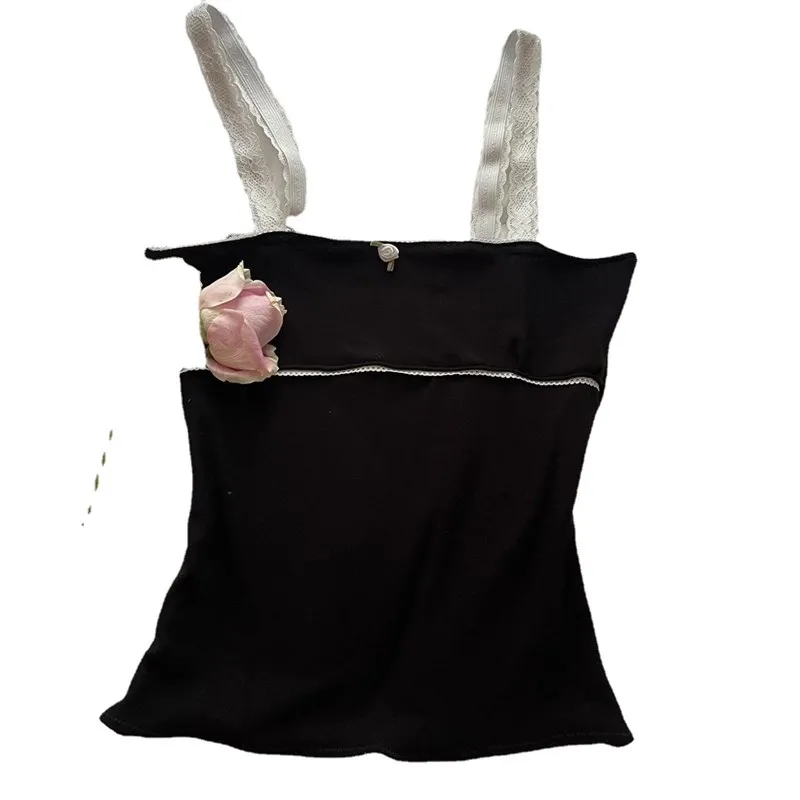 

Сексуальная кружевная футболка с ремешками, женский модный зимний жилет на одно плечо из полиэстера, цвет в Европе и Америке, Sle