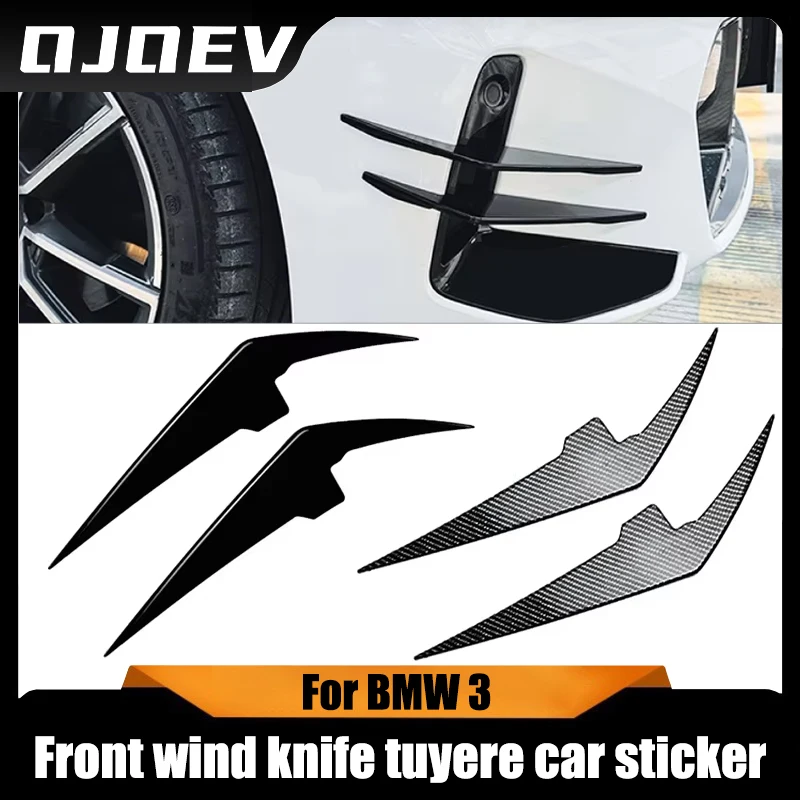 

For BMW 2023+ bmw 3 series g20 g21 LCI M Sport front wind knife tuyere car sticker modification parts