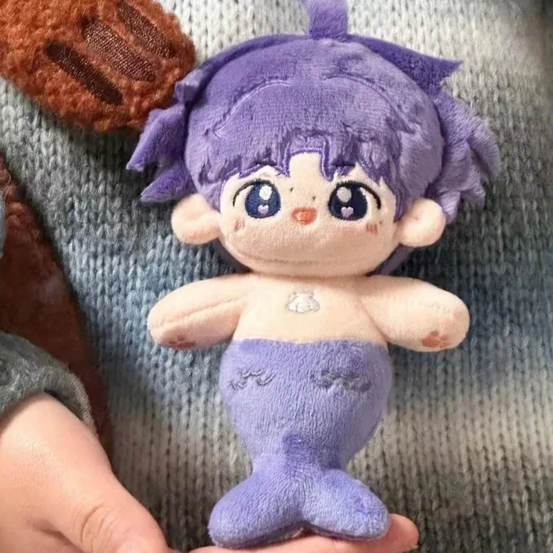 10cm Anime gra Rafayel miłość i głębokie przestrzeń Cosplay Kawaii syrenka ciało miękki pluszowy plecak dla lalki wisiorek zabawki brelok prezent