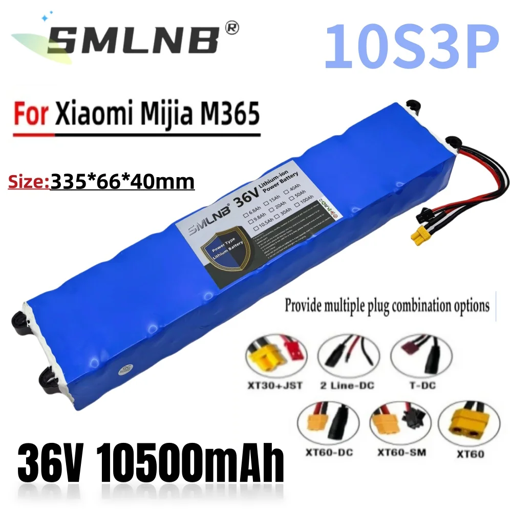 

10S3P 36V 10500mAh 36V Electric Scooter Battery Pack 18650 Lithium battery M365 Electric Scooter 36v Battery Scooter