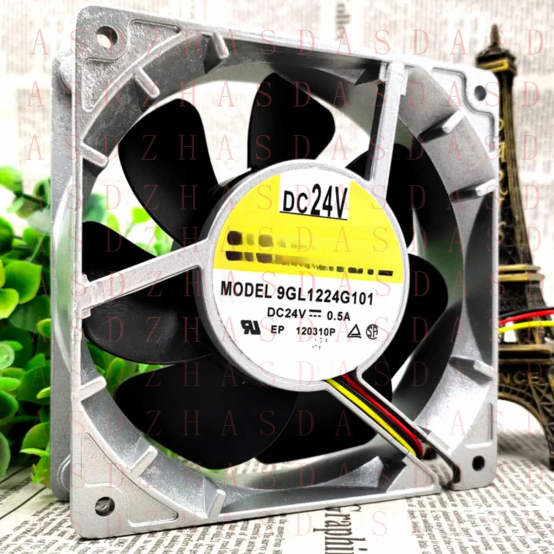 

Вентилятор охлаждения Z для SANYO 9GL1224G101 12038 24V 0.50A, 3-проводной, с алюминиевой рамой, для инвертора