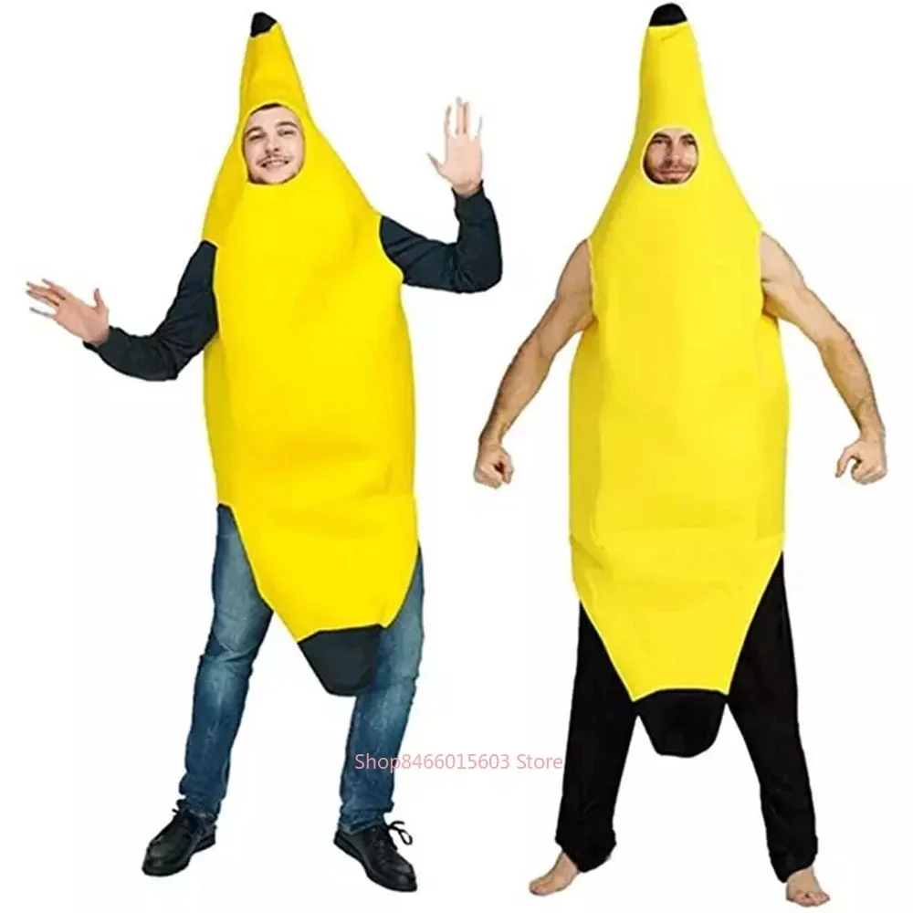 

Carnival Clothing Men Cosplay Adult Fancy Dress Sexy Funny Banana Costume Novelty Halloween Christmas Carnival Party Decorations