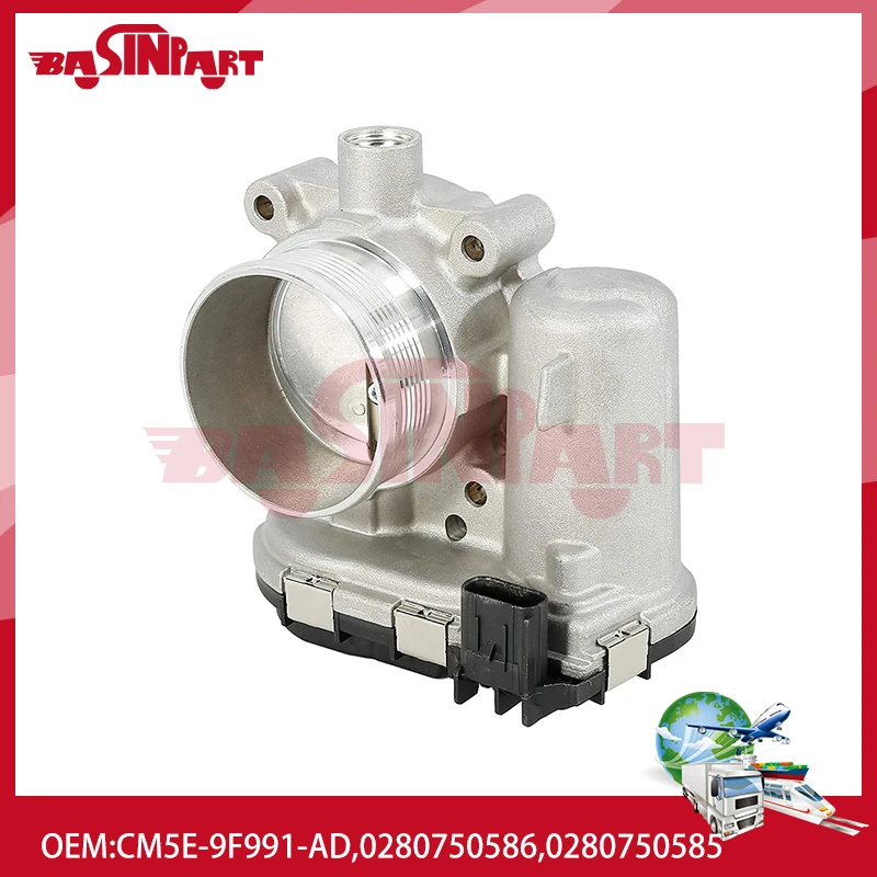 Throttle Body Valve Assembly Fit For Focus III 2.0 ST 250 HP OE: 0280750586 CM5E9F991AD 0280750585 5152338