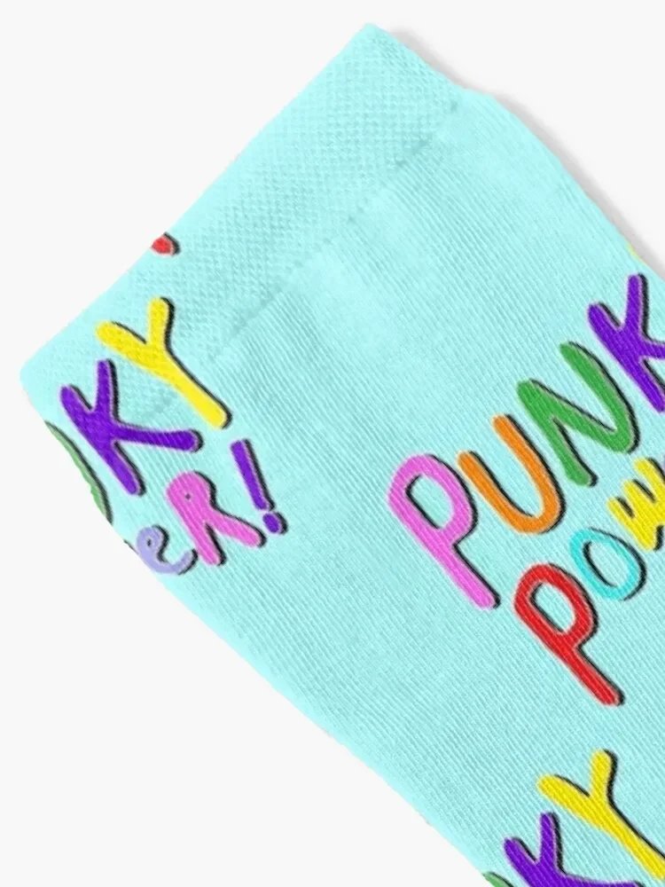 Punky Power Socks retro Running Men Socks Women's