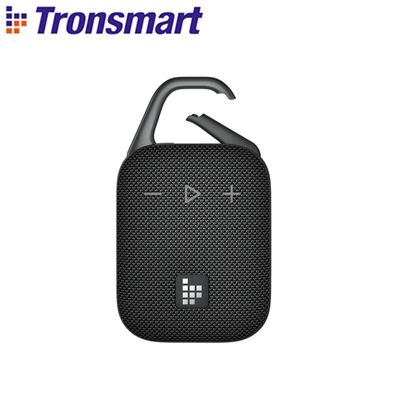 Altoparlante portatile Bluetooth Tronsmart Mirtune H1 con gancio, impermeabile IPX7, riproduzione 20 ore, TWS, per campeggio, escursionismo