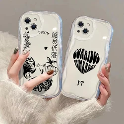 Soft Silicone Cover 3D Wave Case For Rap Natanaels Cano iPhone 16 15 14 13 12 11 Pro Max Mini X XR XSMAX 8 7 6S Plus