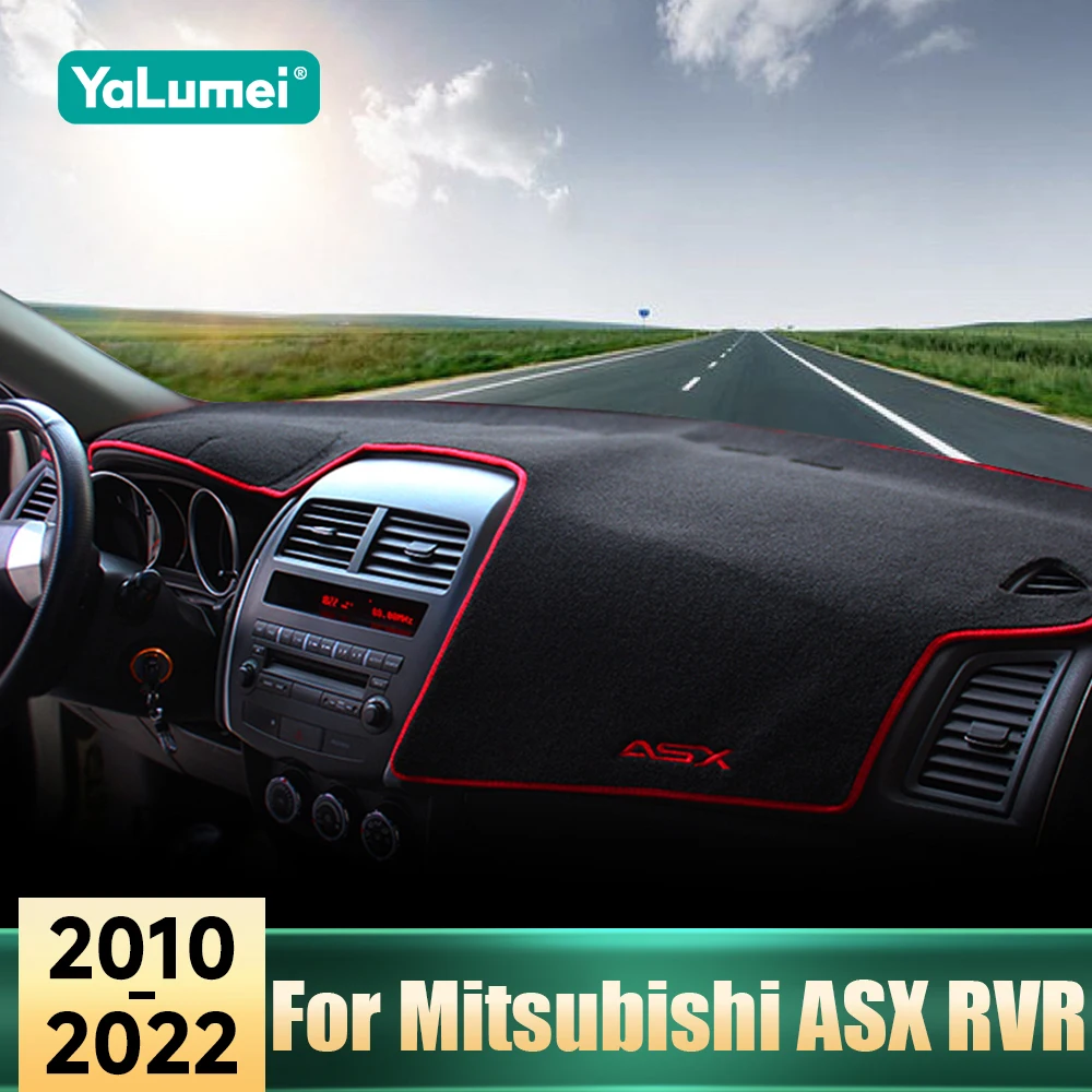

Аксессуары для Mitsubishi ASX RVR 2010-2013 2014 2015 2016 2017 2018 2019 2020 2021 2022 крышка приборной панели автомобиля, избегайте света, ковер