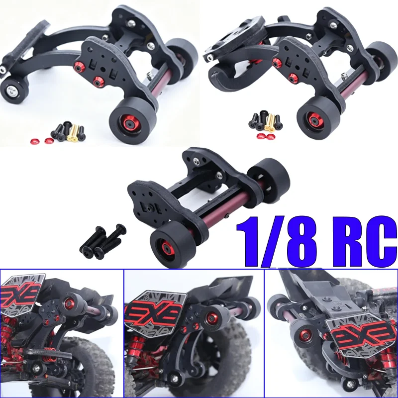 Nylon Head Up Wheel Kit for  1/8 Arrma RC KRATON 6S V6 EXB V2 NOTORIOUS 6S V6 Car ARA8708V6 ARA8611V6