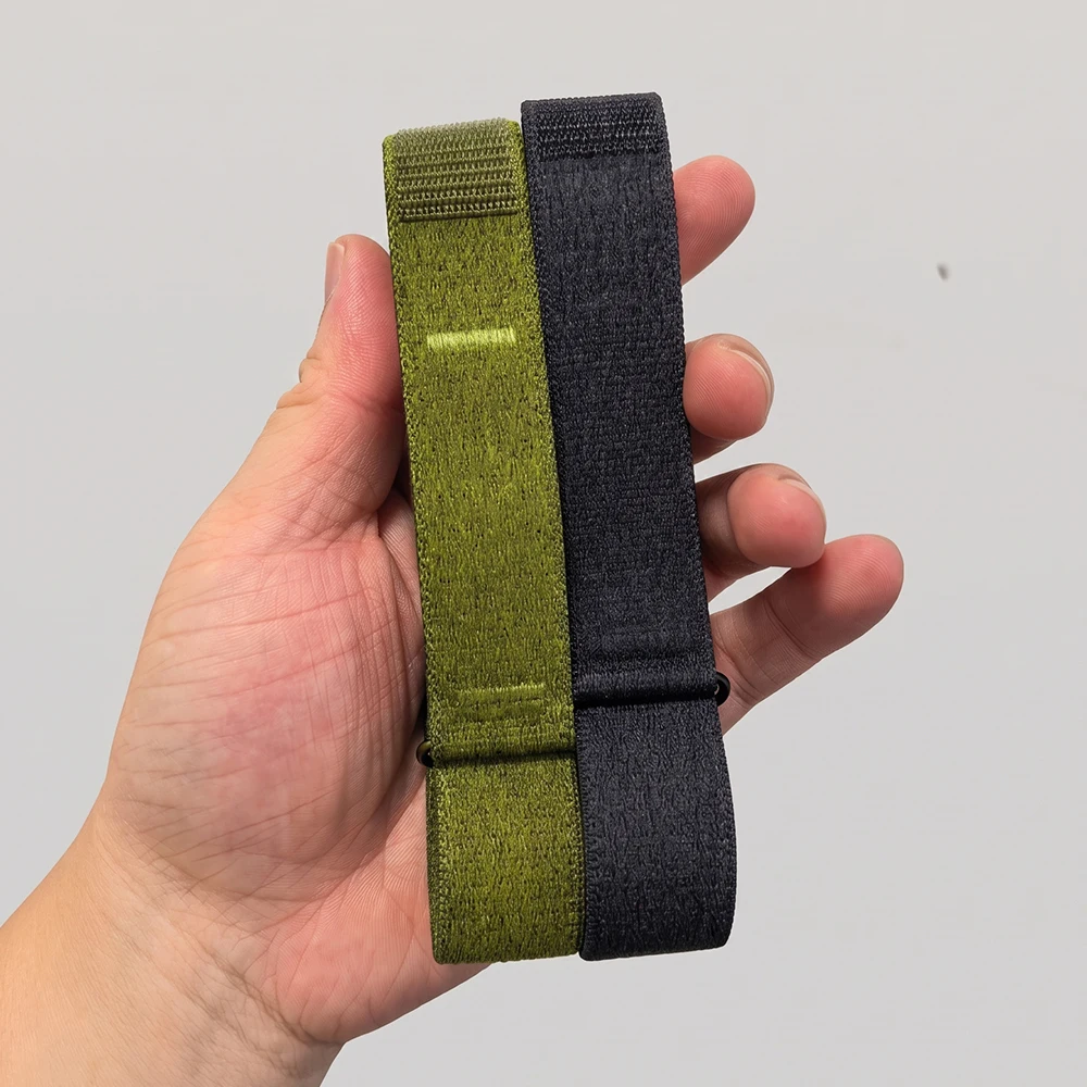 Nylon-Klettverschluss-Oberarmband für Garmin CIRQA Armband, Ersatz-Gurtband, gewebtes Zubehör – Detail 5