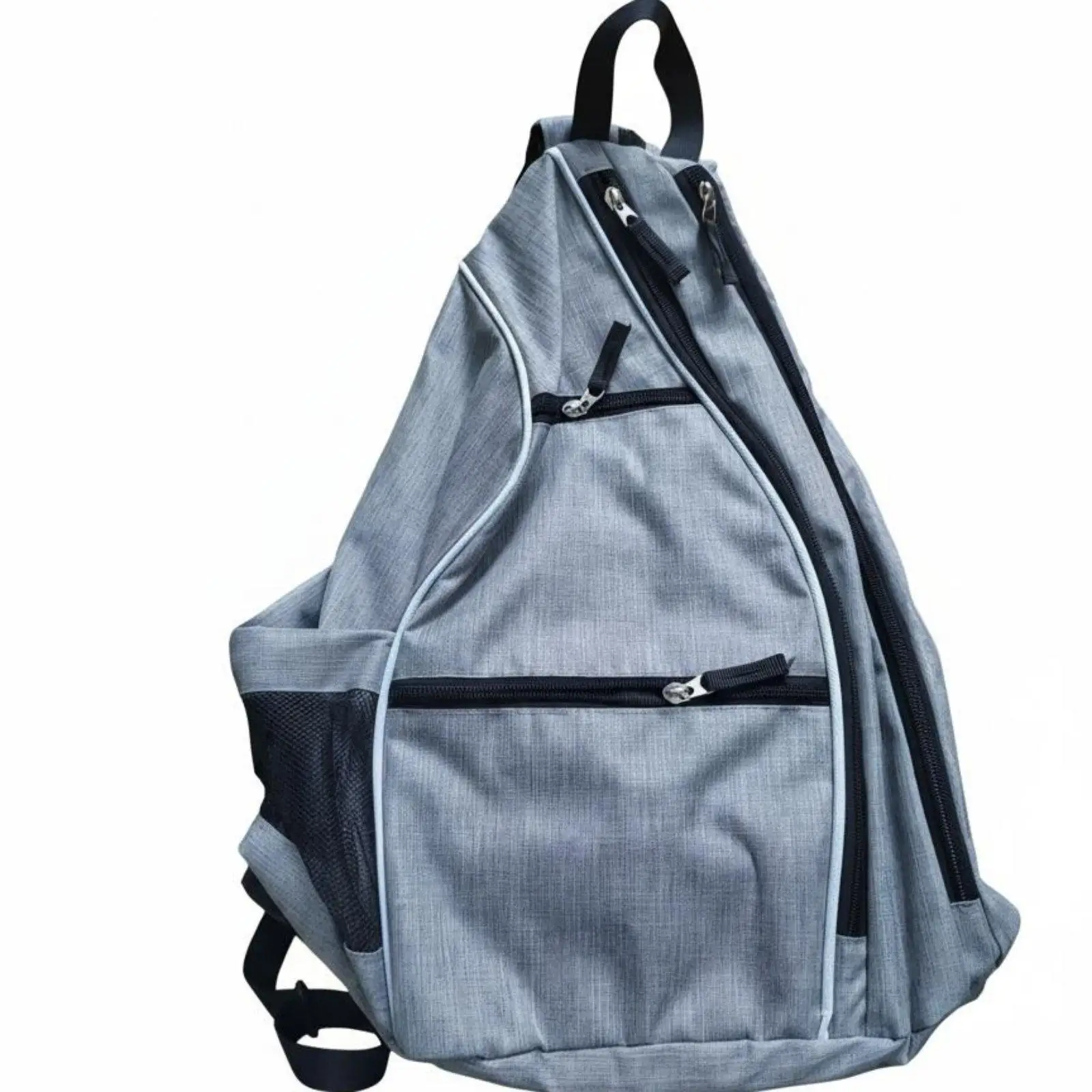 Pickleball Shoulder Bag Large Capacity Crossbody Pickleball Bag Tennis Racket Backpack for Outdoor