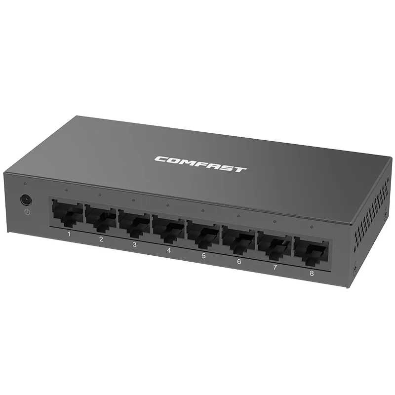 Imagem -06 - Comfast-gigabit Ethernet Switch Portas Rede de Internet 10 100 1000mbps Portas Interruptor Inteligente Interruptor Rápido Sho