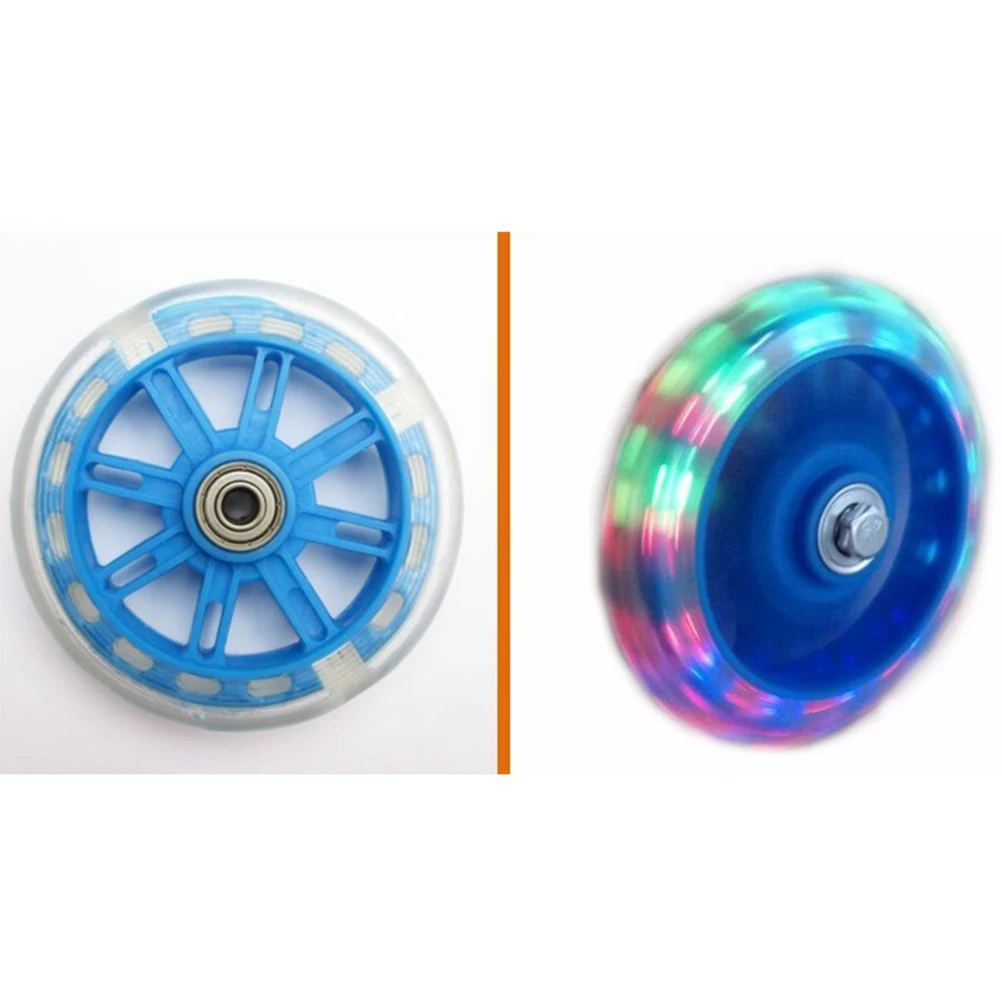 

Universal Training Wheels for Kids Bike Stabilizer Blue Auxiliary Wheel Protective Heavy Duty Rear Balance Confidence