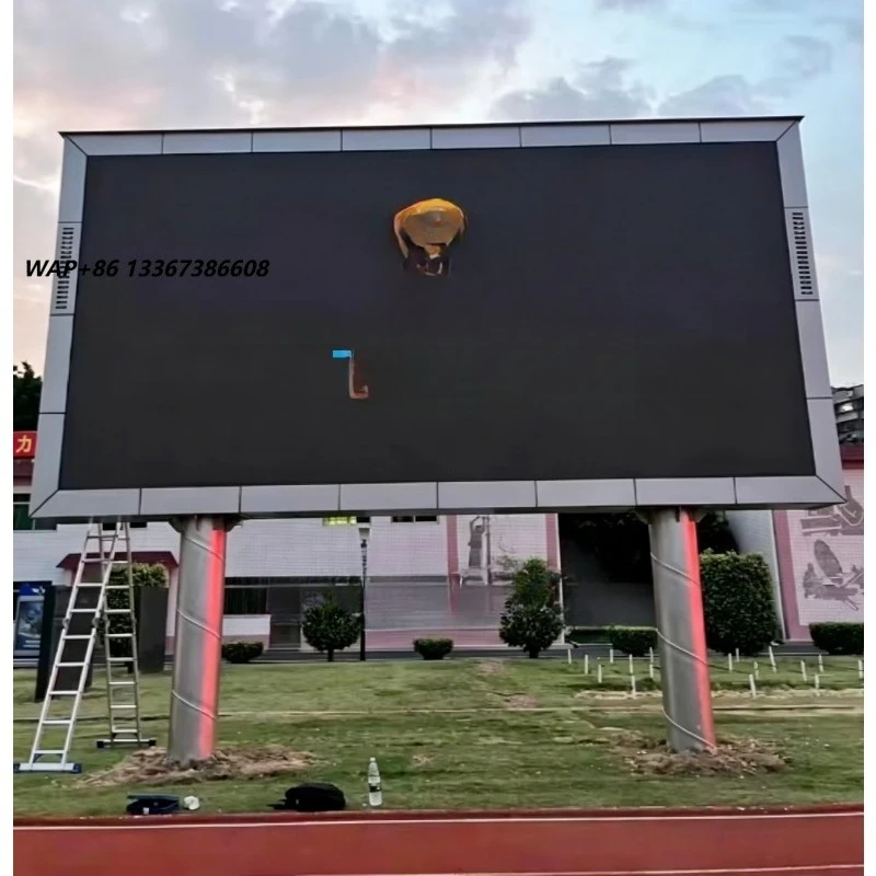 Customized P4 P5 P6 P8 P10 Outdoor LED Display IP65 Waterproof with High Refresh Rate for Shopping Malls Retail Stores