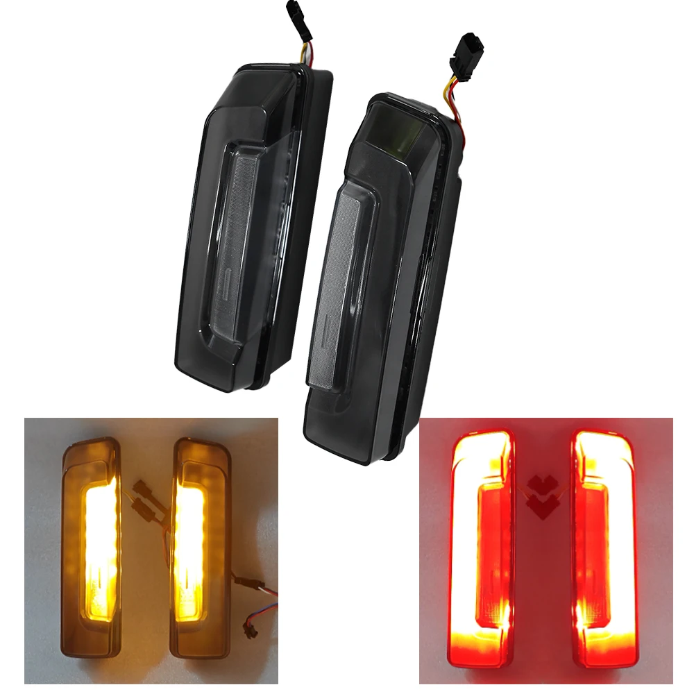 

Motorcycle Accessories Black Rear Saddlebag Filler Light Amber PC Break Turn Signal Lamp for Harley Davidson Touring 2024-later