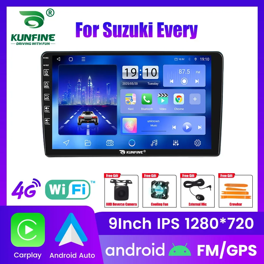 

10,33 "2Din Android автомобильный радиоприемник для Suzuki каждый GPS-навигатор видеоплеер мультимедийный Carplay Android авто стерео головное устройство
