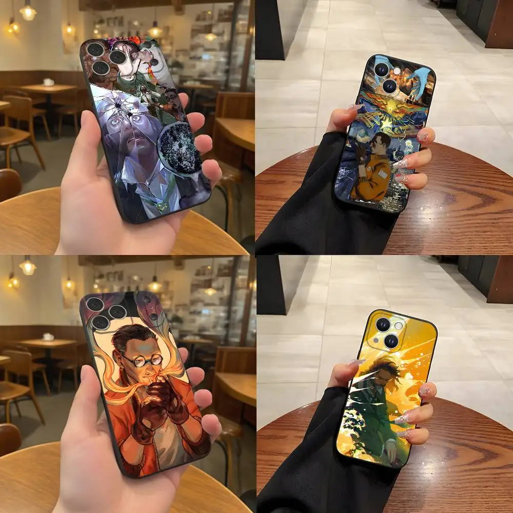 

Game D-Disco E-Elysiums Wear-resistant Phone Case For iPhone 17,16,15,14,13,12,11,Pro,Max,Plus Black Soft Cover