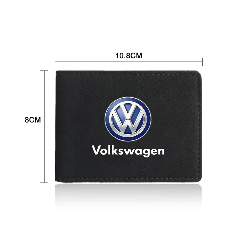 Portable Car Driver License Holder PU Leather Card Bag Auto Accessories For Volkswagen Polo Golf Tiguan Passat Touareg Magotan