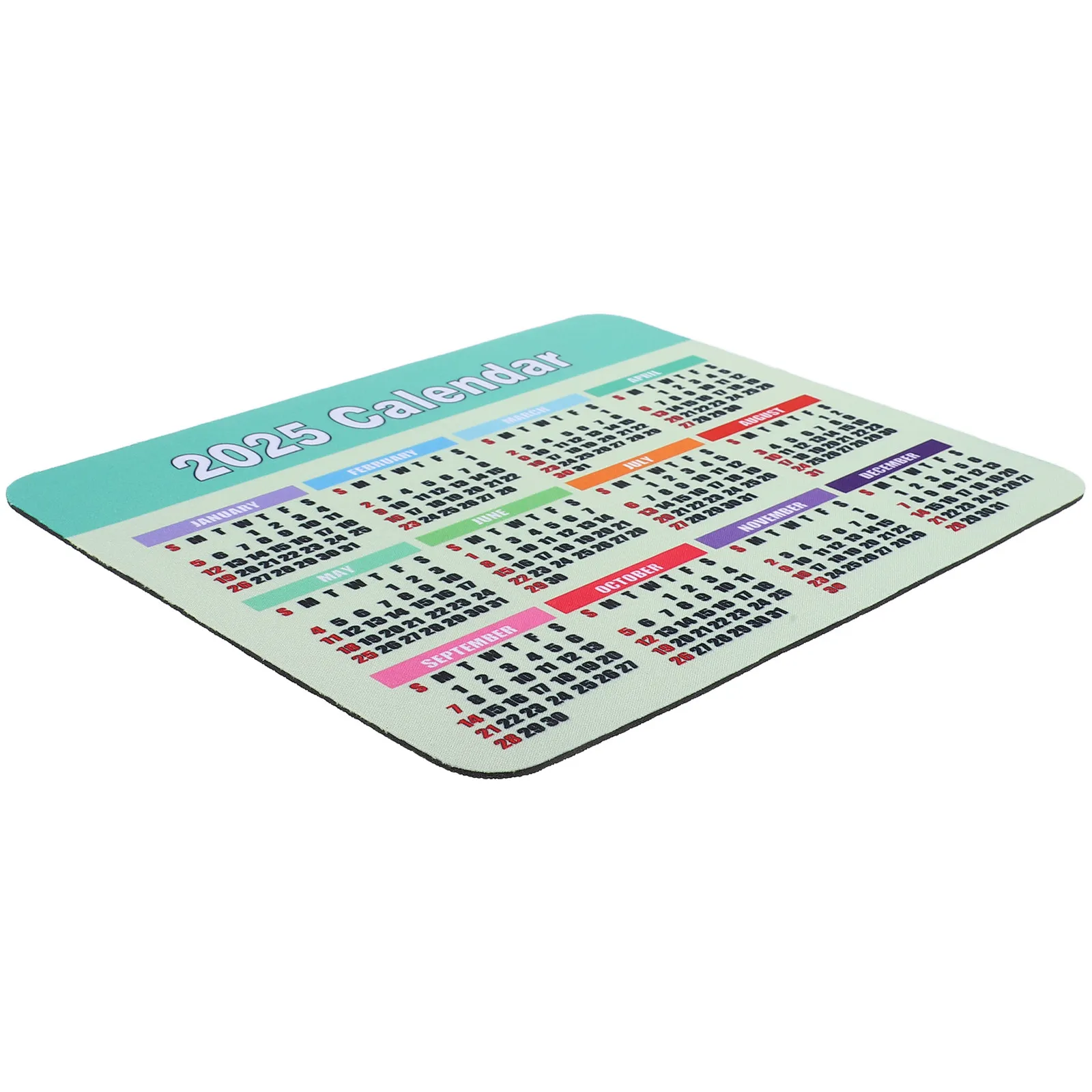 

Extra Large 2025 Calendar Mouse Pad Smooth Surface for Computer Desk Office Gaming Workspace Efficient Multifunctional Mat