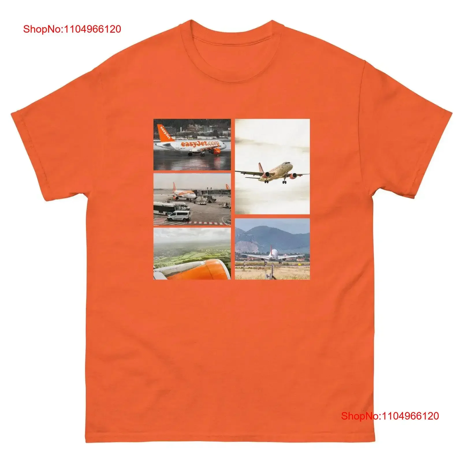 Easyjet Ezy Airbus A319 A320 A321 Avión Camiseta clásica para hombre Piloto Avgeek Equipo de cabina Planespotter Manejo de operaciones en el suelo