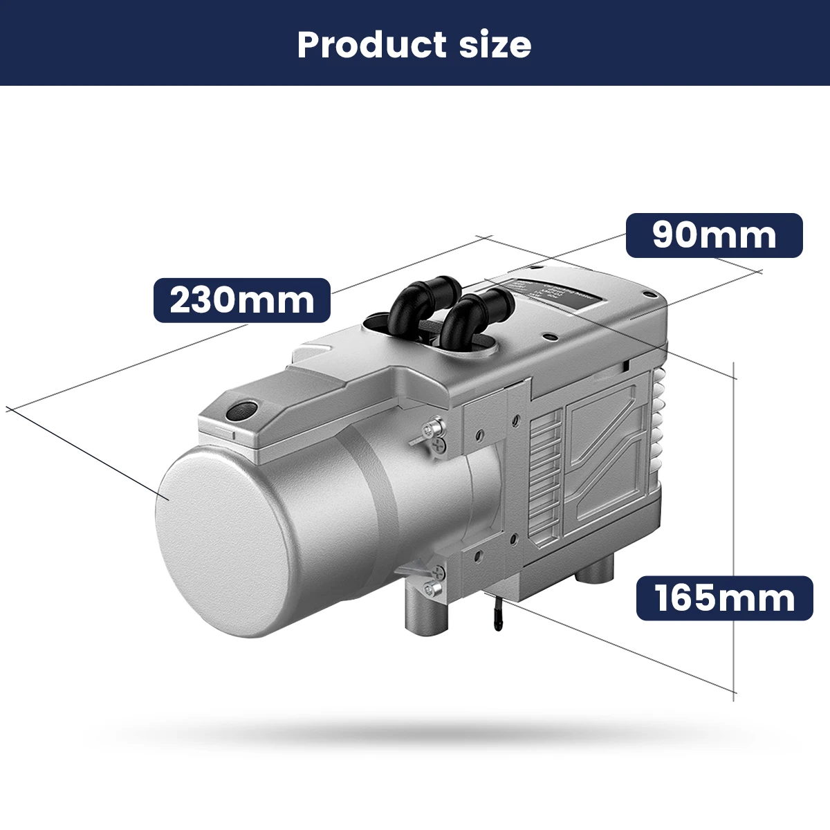 Hcalory-calentador de aire de gasolina universal, dispositivo con Control remoto para teléfono móvil, 12V, 5KW, gasolina, para camiones de Motor