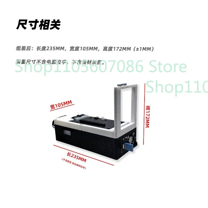 Suitable for Graphics Card Docking Stations: Thunderbolt 3 Thunderbolt 4 USB4 with 550W Power Supply, TB3-HL7, Platinum 80PLUS